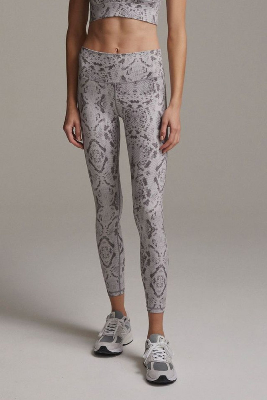 VARLEY Shop Century Legging In Taupe Grey Snake | Varley - T. Boutique | Bottoms