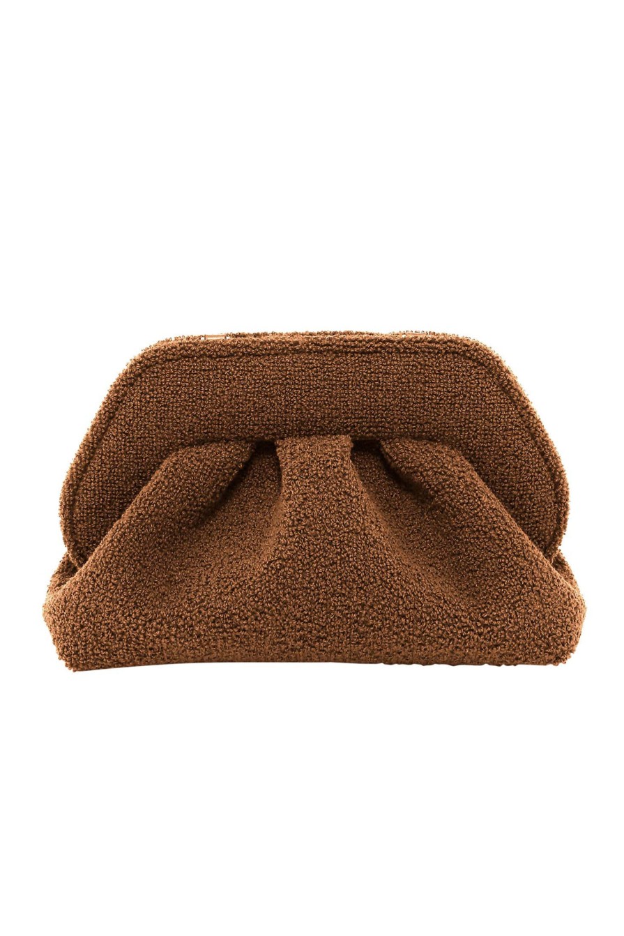 THEMOIRè Tia Coral Sponge Bag In Toffee | Bags