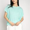 IRO Oster T-Shirt Top In Blue Lagoon | Loungewear