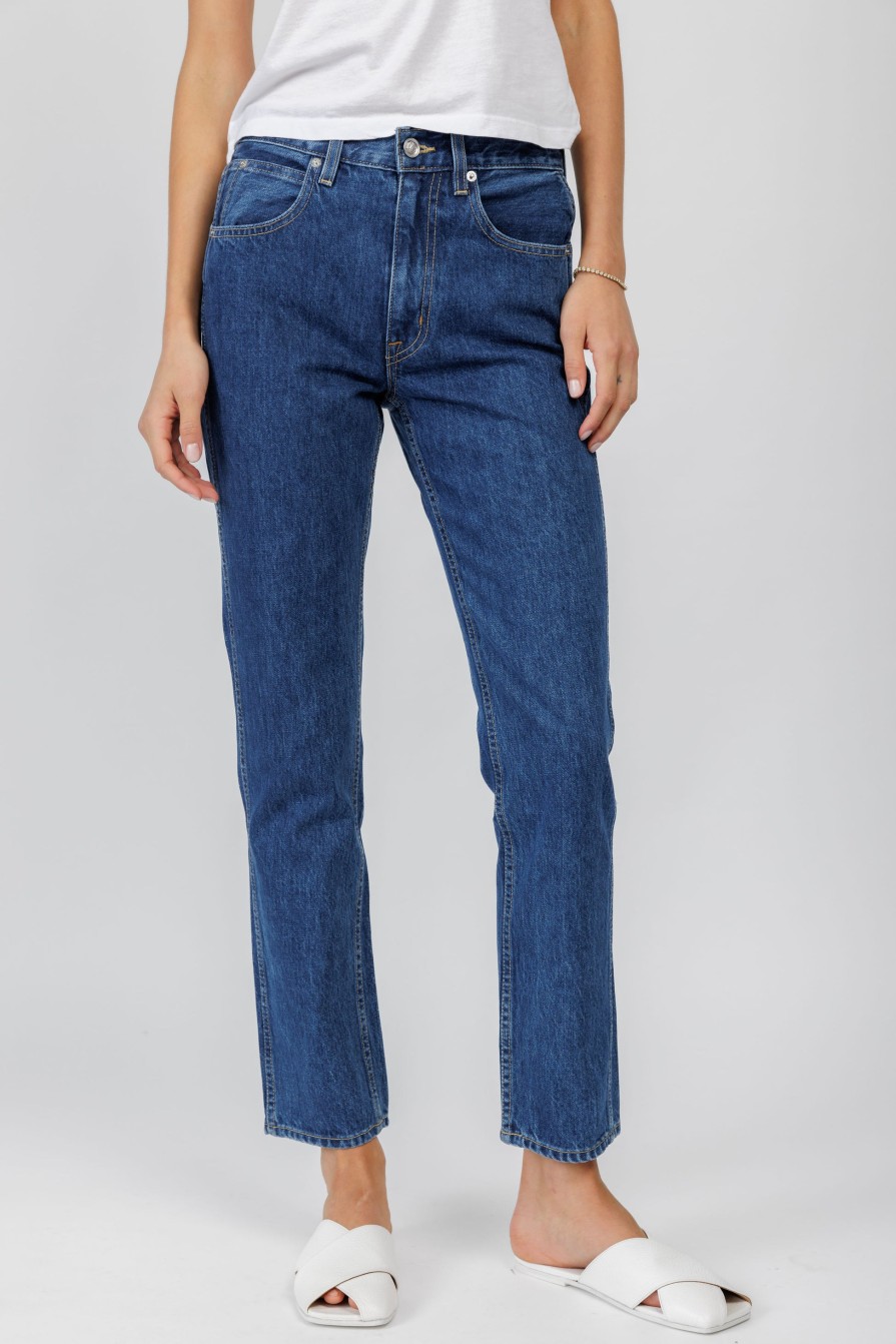 SLVRLAKE Virginia Slim Jean In Claremont | Bottoms