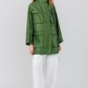 FABIANA FILIPPI Safari Jacket In Algae Green | Jackets & Coats