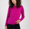 AVANT TOI Carded Pullover Sweater In Cherry | Knitwear