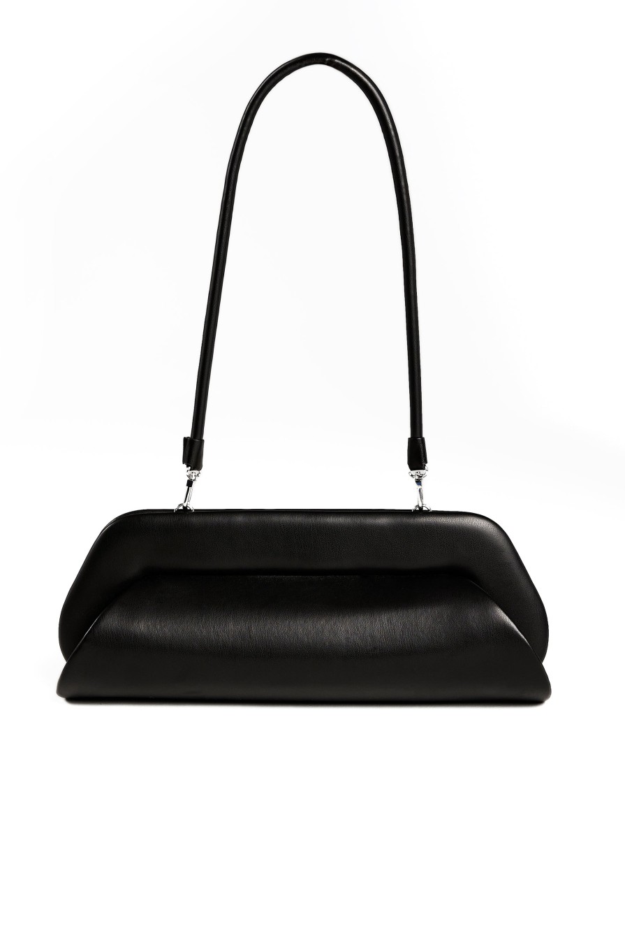 THEMOIRè Dioni Vegan Leather Bag In Black | Bags