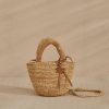 MANEBÍ Mini Summer Bag In Natural Tan Raffia | Bags