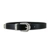 IRO Andily Leather Belt In Black | Belts