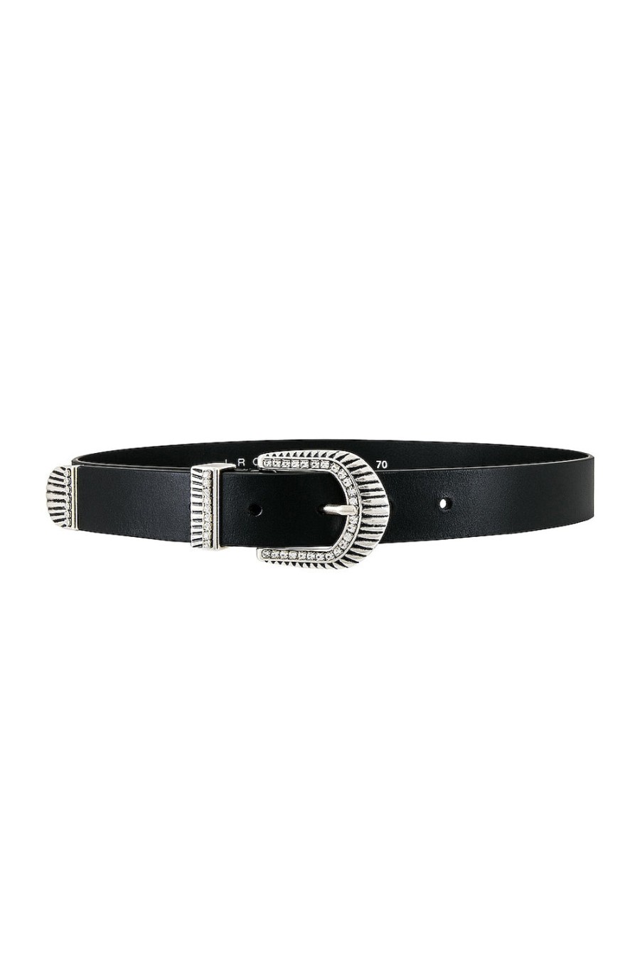 IRO Andily Leather Belt In Black | Belts