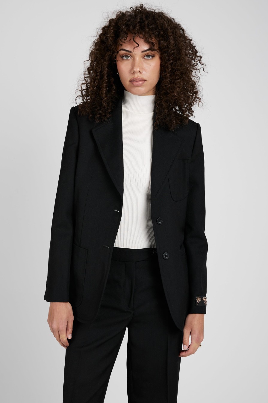 N°21 Tailored Blazer In Black | Jackets & Coats