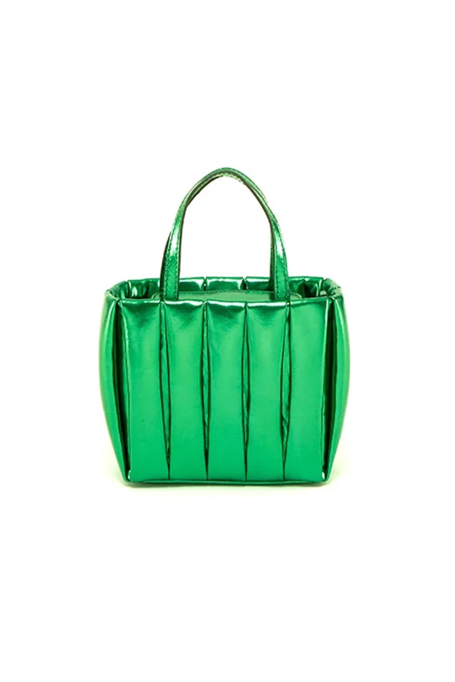 THEMOIRè Aria Laminated Bag In Grass | Bags