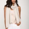 PRIVATE 0204 Net Cashmere Scarf In Sable | Scarves