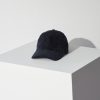 JANESSA LEONÉ Caton Cotton Hat In Navy | Hats