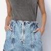 IRO Buy Powelly Denim Shorts In Snow Blue | Iro - T. Boutique | Bottoms