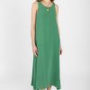 PRIVATE 0204 Matte Summer Silk Tank Dress In Grass | Dresses & Skirts