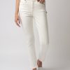 SLVRLAKE Lou Lou Jeans In White | Slvrlake - T. Boutique | Bottoms