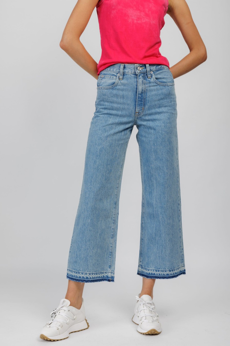 SLVRLAKE Grace Crop Jean In Fool For Love | Bottoms