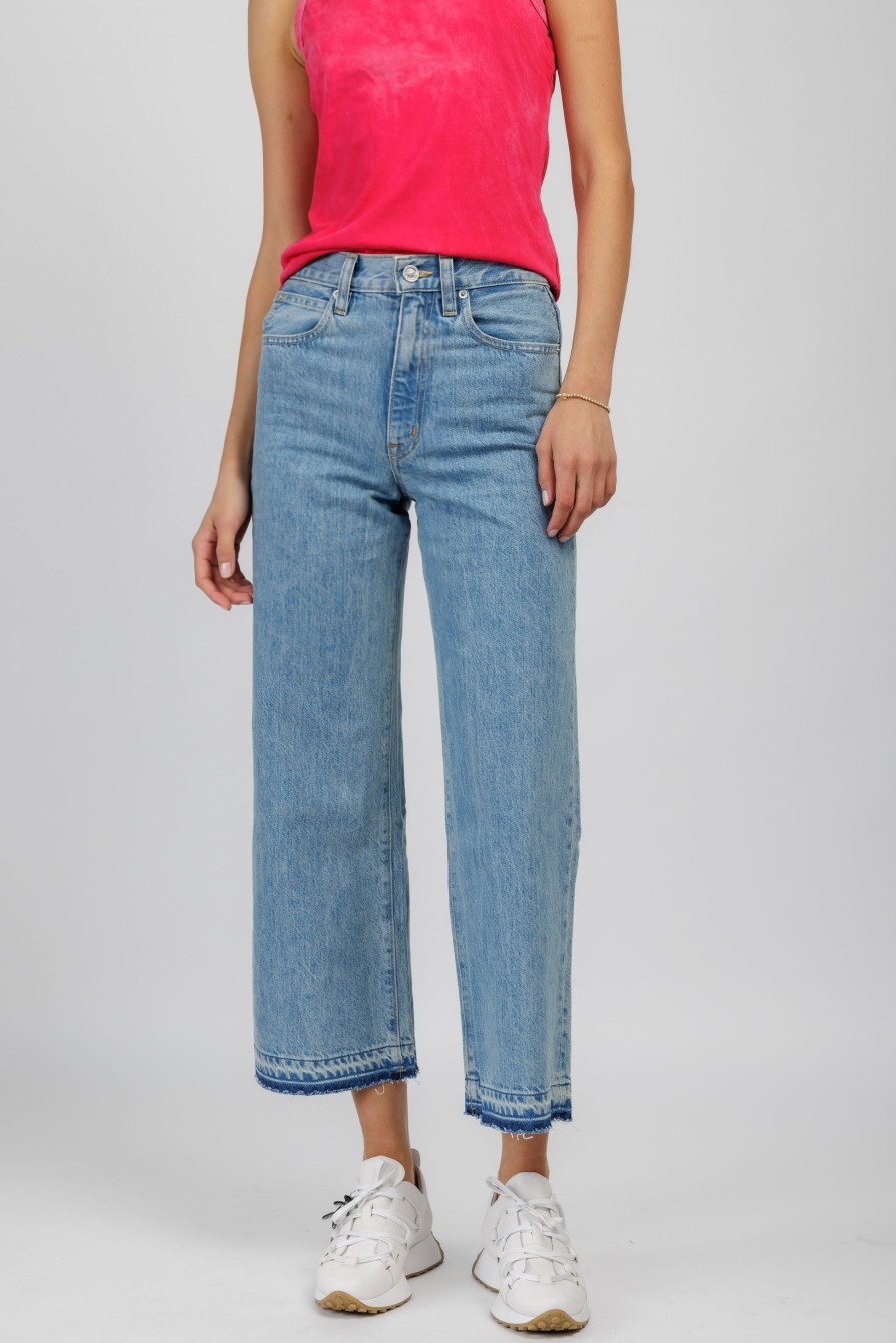 SLVRLAKE Grace Crop Jean In Fool For Love | Bottoms