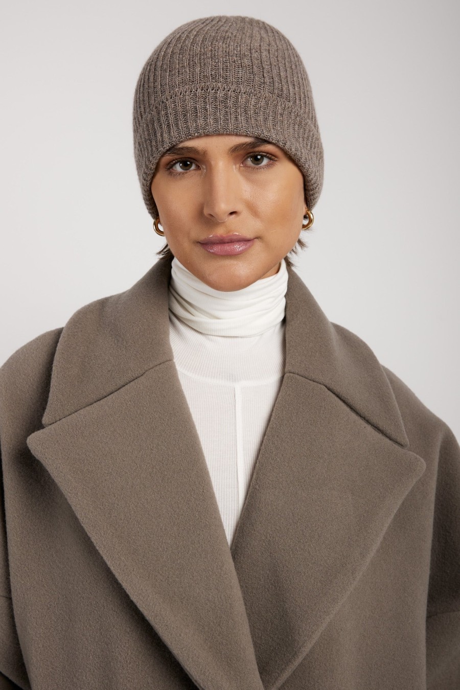 PRIVATE 0204 Cashmere Tuque In Drift | Hats