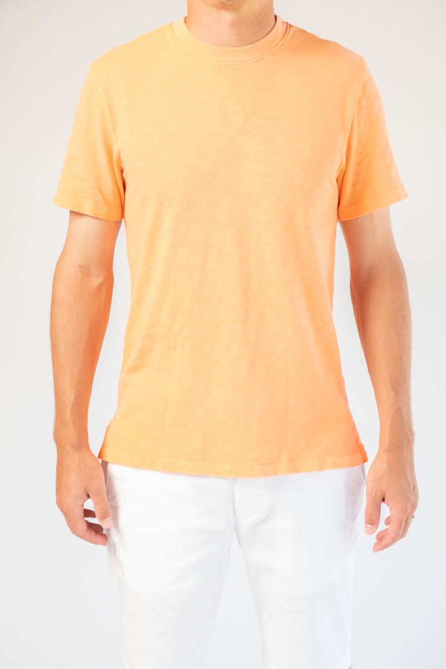 COTTON CITIZEN Presley Tee In Coral | Cotton Citizen - T. Boutique | Tops