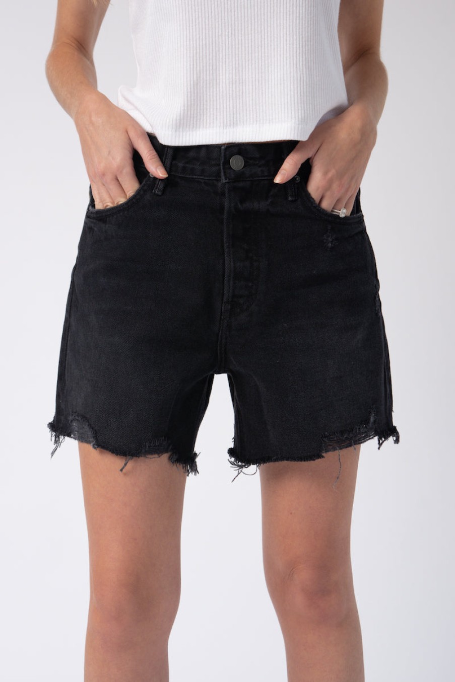 GRLFRND Jourdan Short In Late For Love | Grlfrnd - T. Boutique | Bottoms