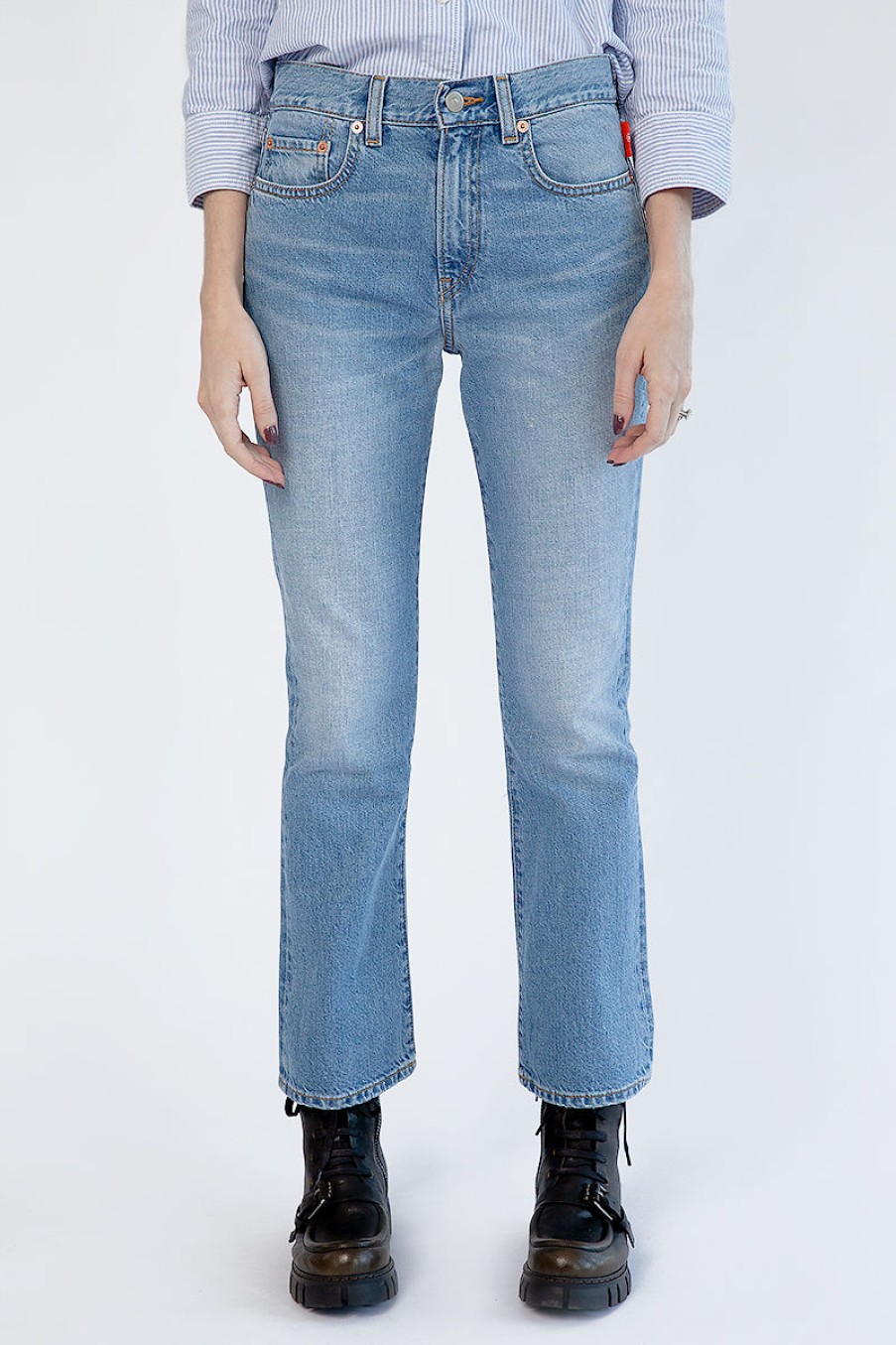 DENIMIST Tracer Kick Jeans In Mote | Denimist - T. Boutique | Bottoms