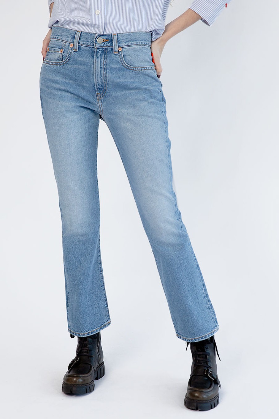 DENIMIST Tracer Kick Jeans In Mote | Denimist - T. Boutique | Bottoms