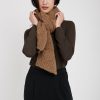 TANDEM Tandem Boucle Scarf In Camel | Scarves