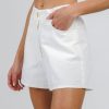 FORTE FORTE Canvas Cotton Short In Pure | Bottoms