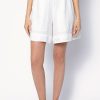 TANDEM Linen Shorts In White | Transit - T. Boutique | Bottoms