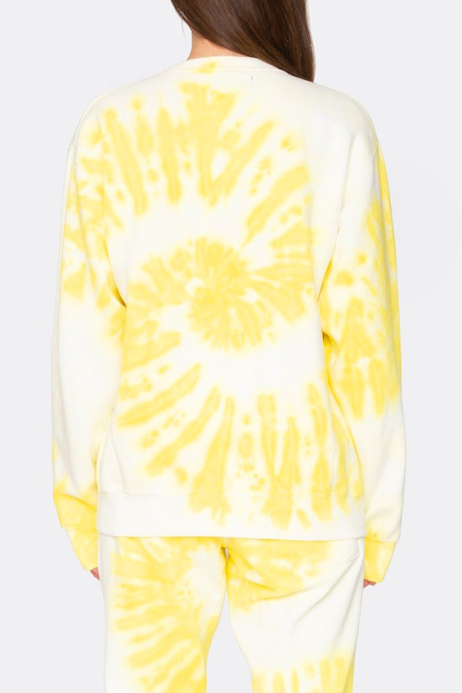 LA DETRESSE The Empress Electric Pullover In Yellow | La Detresse - T. Boutique | Loungewear