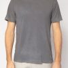 COTTON CITIZEN Buy Classic Crewneck Tee In Natural Blue | Cotton Citizen - T. Boutique | Tops