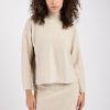 MAX MARA LEISURE Beira Ribbed Sweater In Beige | Knitwear