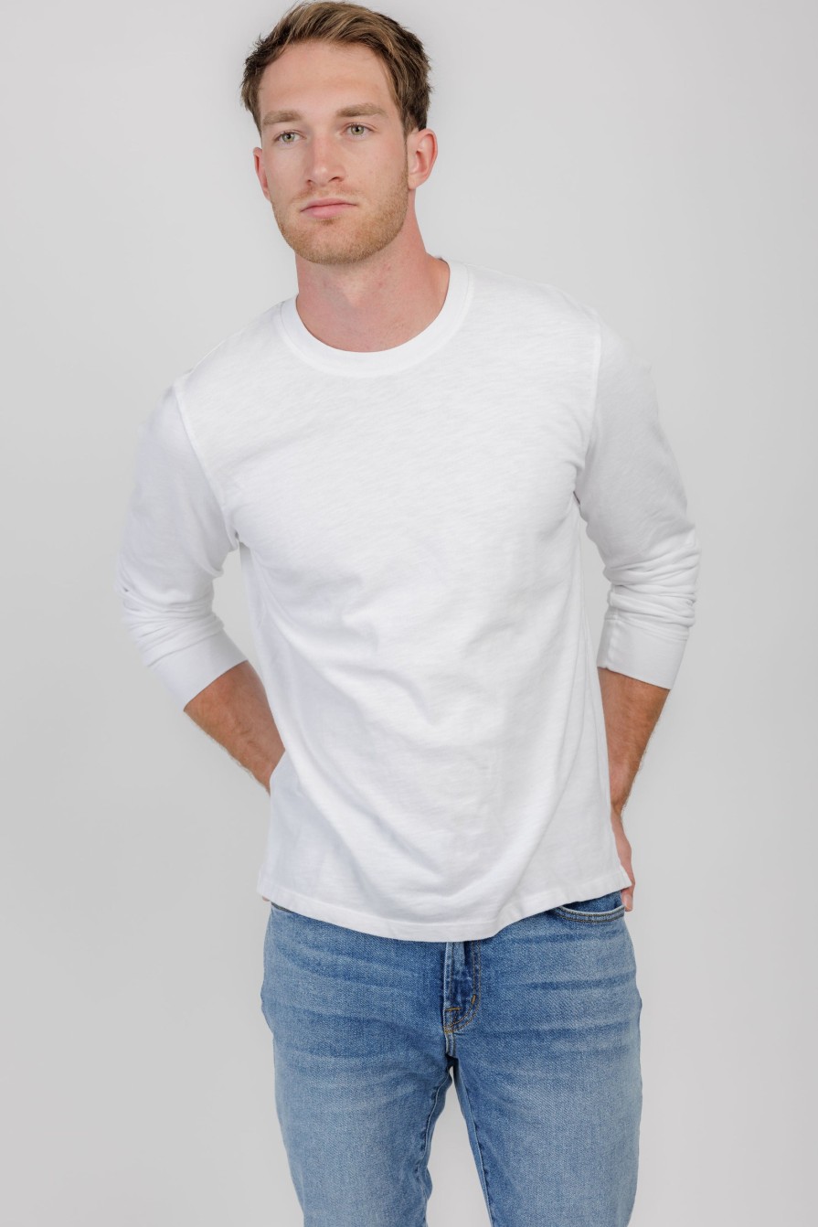 COTTON CITIZEN Presley T-Shirt In White | Cotton Citizen - T. Boutique | Tops