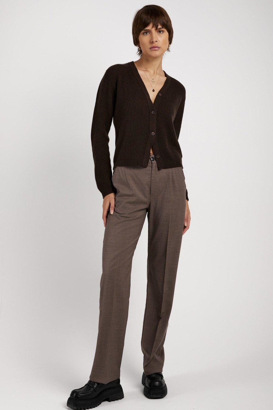 PRIVATE 0204 Super Stretch Trouser Pant In Drift | Bottoms