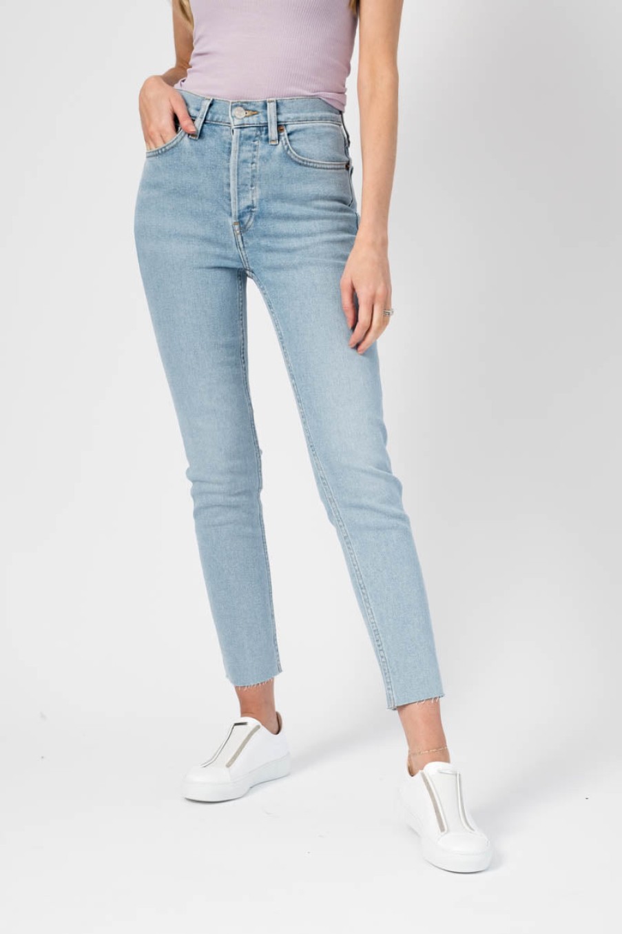 RE/DONE 90S Comfort Stretch Jean In Light 2 | Re/Done - T. Boutique | Bottoms