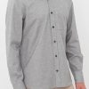 PESERICO Sporty Flannel Shirt In Slate | Tops