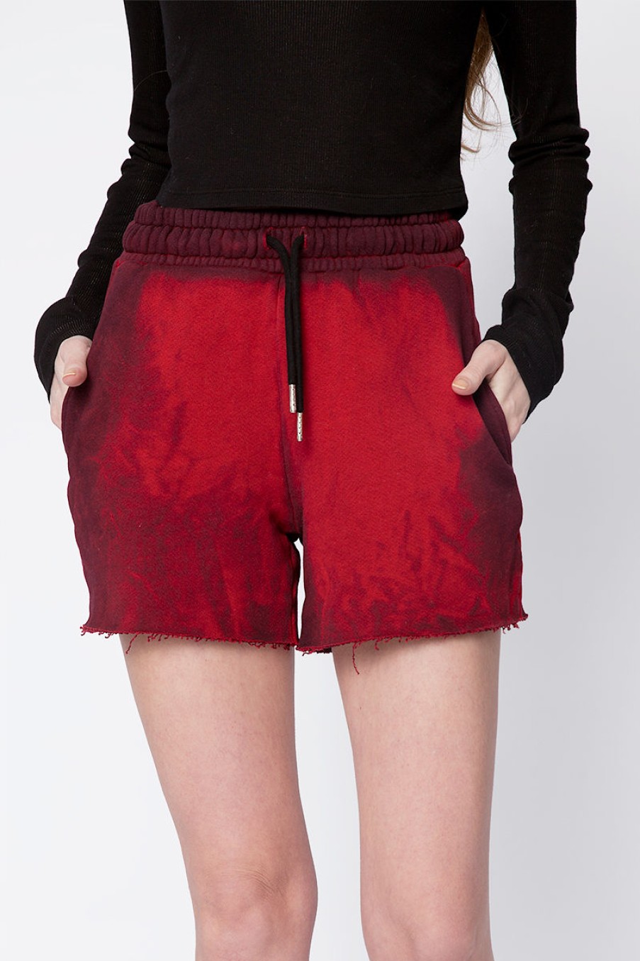 COTTON CITIZEN Shop Brooklyn Shorts In Ruby Mix | Cotton Citizen - T. Boutique | Bottoms