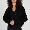 N°21 Oversized Knitted Cardigan In Black | Knitwear