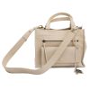 HENRY BEGUELIN Shopping Pocket Leather Bag In Old Iron Beige | Bags