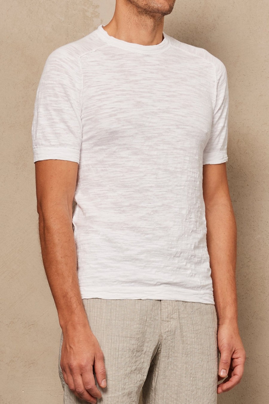 TRANSIT T-Shirt In Optical White | Tops