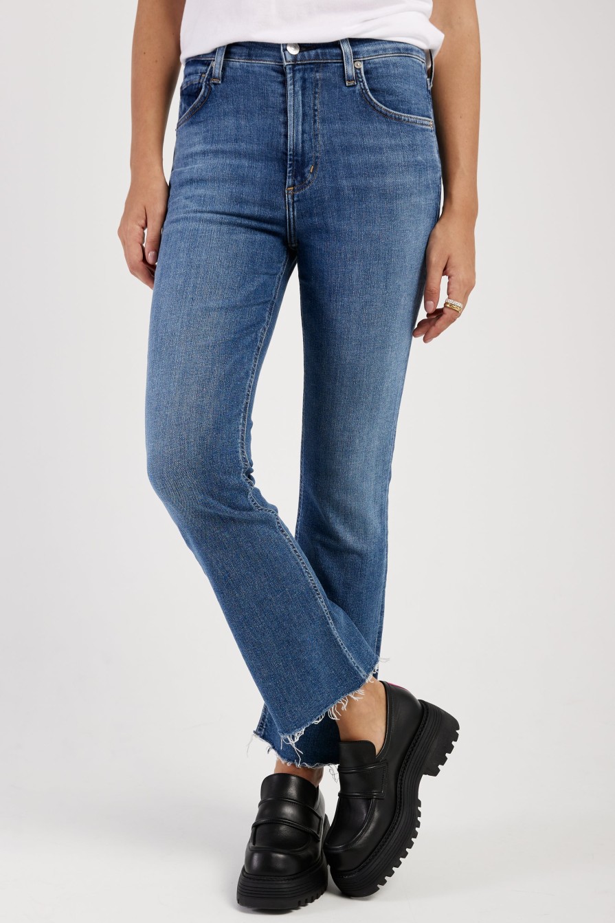 CITIZENS OF HUMANITY Isola Cropped Boot Jean In Lawless | Bottoms