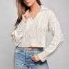 SABLYN Anaya Sweater In Gardenia | Knitwear