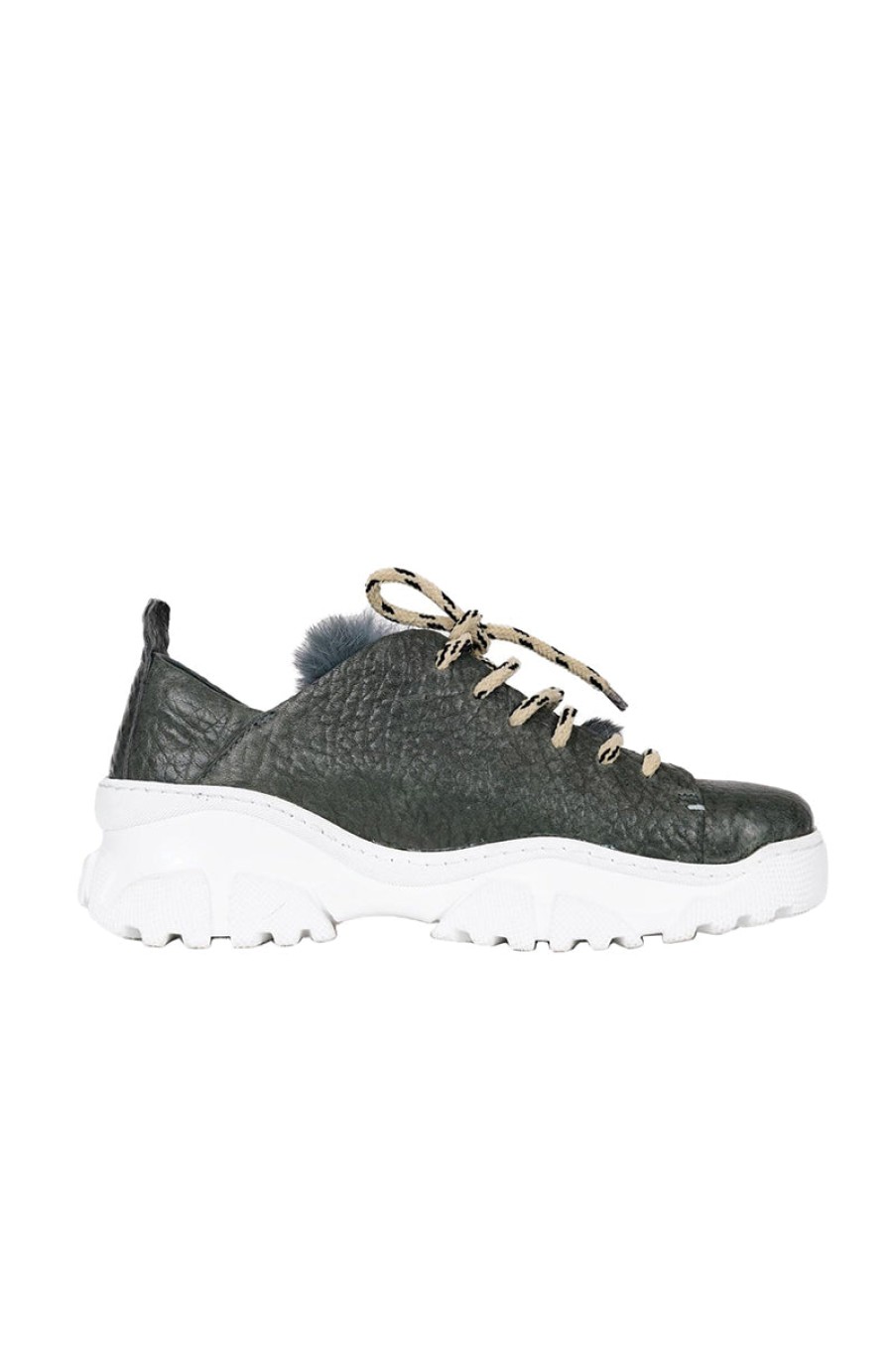 HENRY BEGUELIN Matte Bovine Granellato Leather Sneaker| Henry Beguelin - T. Boutique | Flats