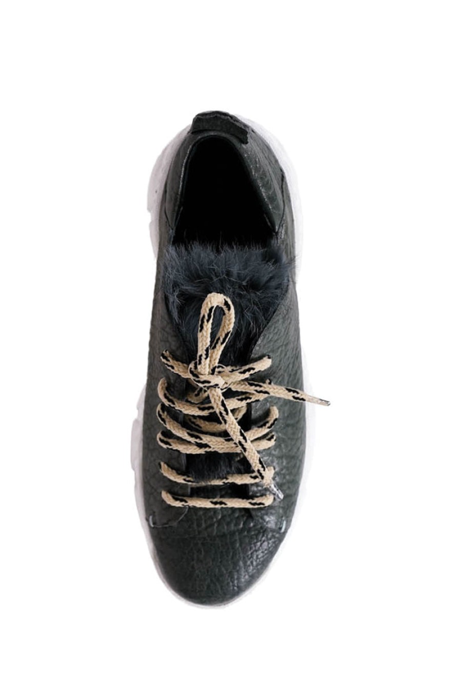 HENRY BEGUELIN Matte Bovine Granellato Leather Sneaker| Henry Beguelin - T. Boutique | Flats