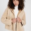 GIORGIO BRATO Reversible Shearling Waist Coat In Mandorla | Giorgio Brato - T. Boutique | Jackets & Coats