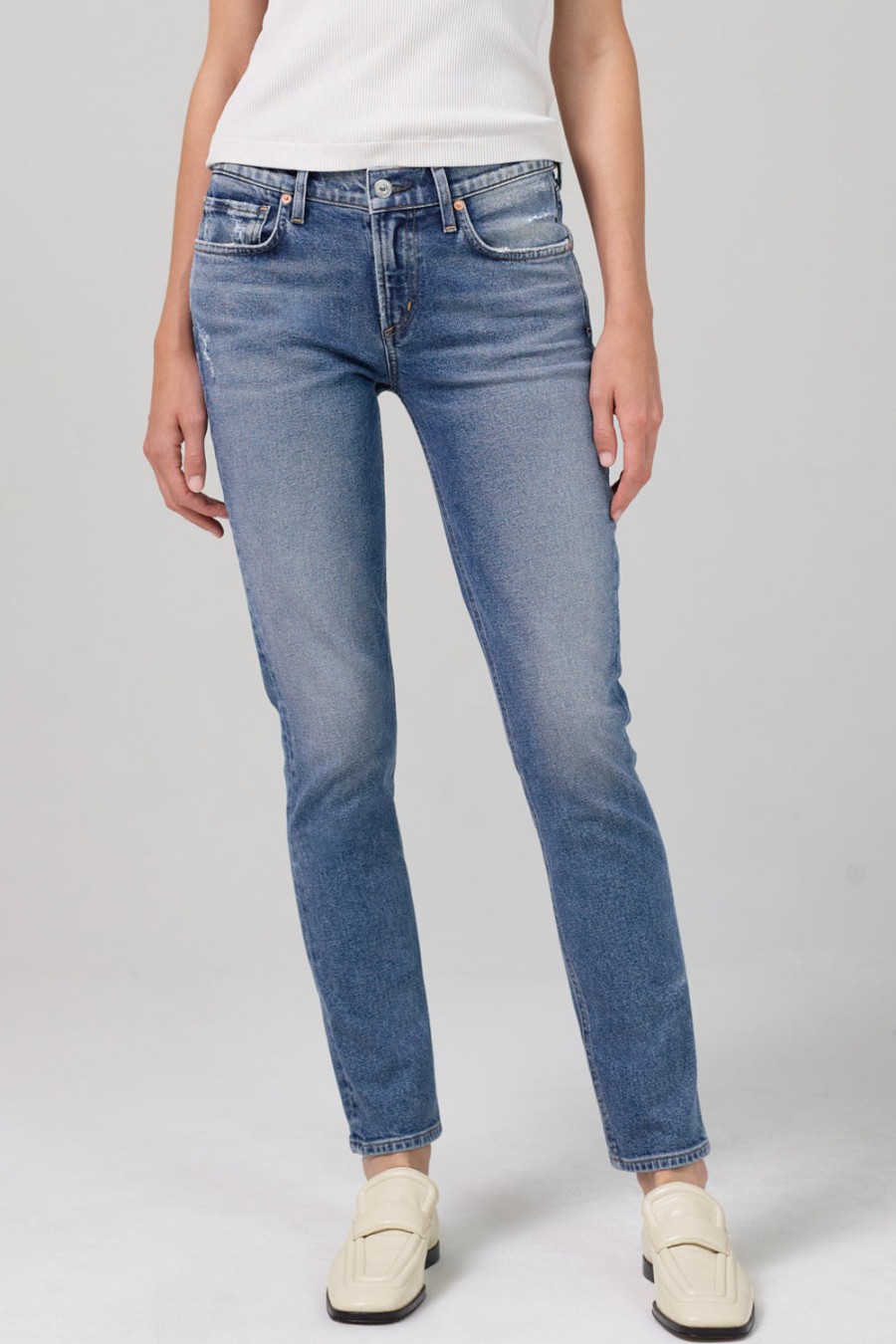 CITIZENS OF HUMANITY Inga Low Rise Skinny Jean In Lillet | Bottoms