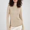 AERON Meliora Long Sleeve Top In Brulee | Knitwear