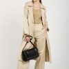 GENTRYPORTOFINO Woven Trench Coat In Beige | Jackets & Coats