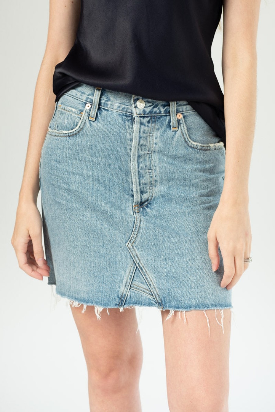 CITIZENS OF HUMANITY Astrid Mini Skirt In Archive | Citizens Of Humanity - T. Boutique | Bottoms