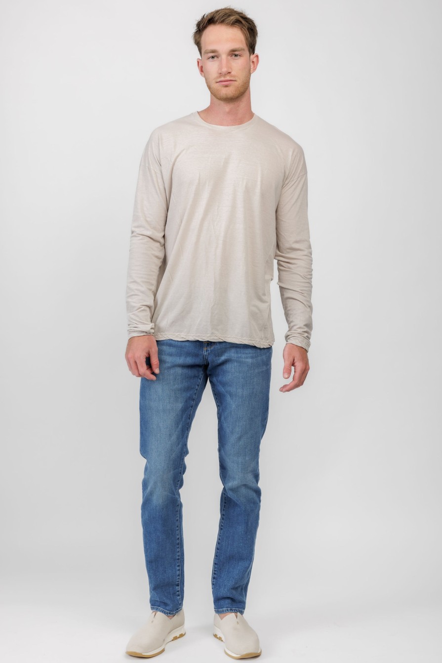 PRIVATE 0204 Long Sleeve Tee In Kite | Private 0204 - T. Boutique | Tops