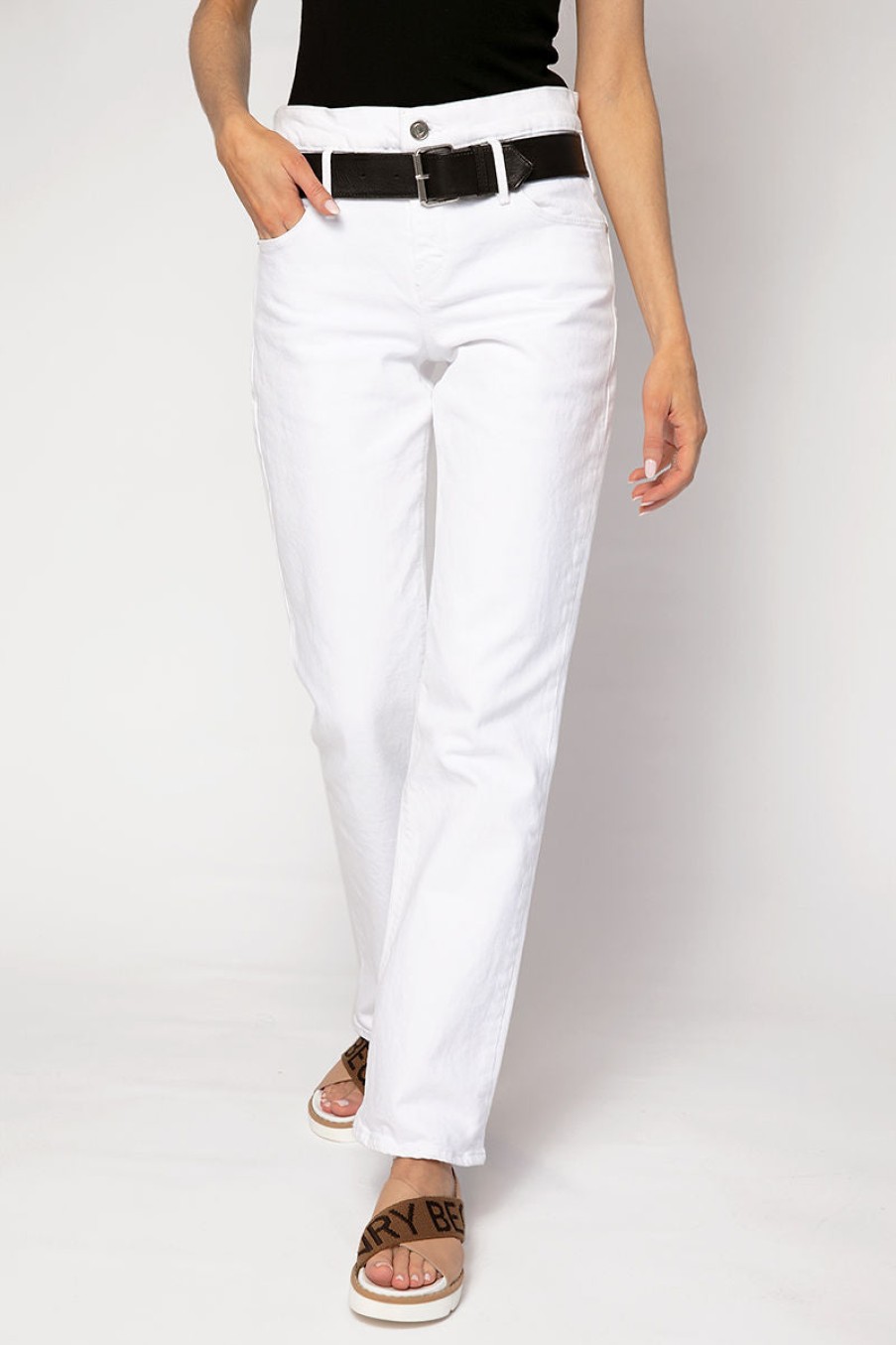 RTA Shop Dexter Jeans In White | Rta - T. Boutique | Bottoms