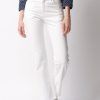 DENIMIST Joni Mid-Rise Jeans In White | Denimist - T. Boutique | Bottoms